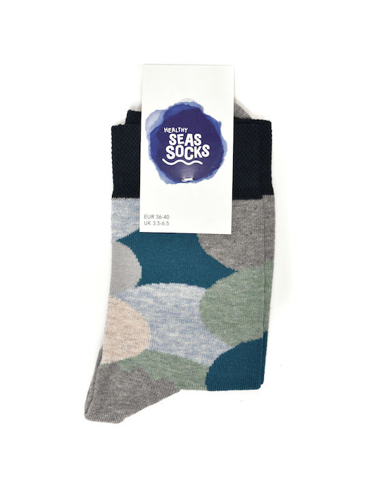 Seas Socks Damen Socken Blau 1Pack