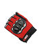 Sommer Herren Motorradhandschuhe Rot