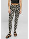 Frauen Lang Leggings Schwarz