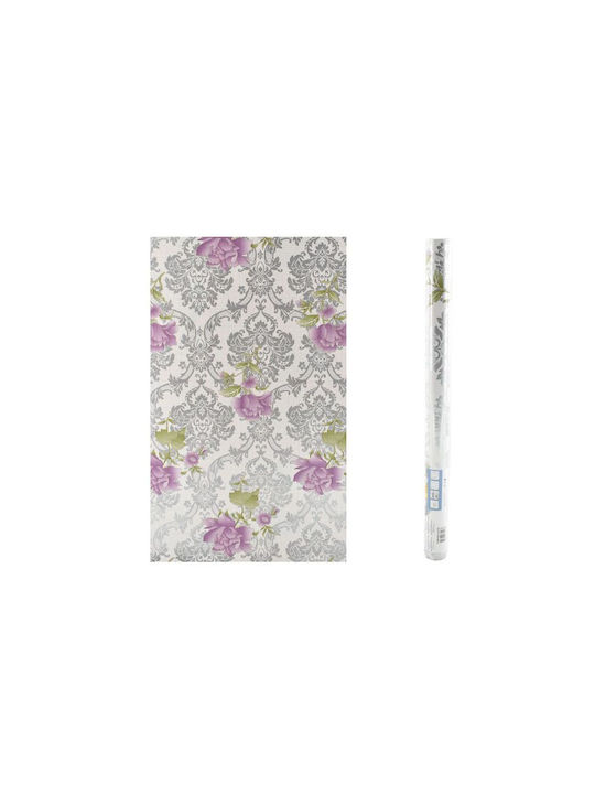 Self-adhesive Wall Mural White 200x45cm