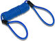 120cm Motorcycle Lock Reminder Cable in Blue