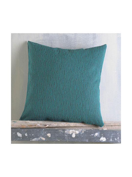 Rythmos Decorative Pillow Case Nord Petrol 40x4...