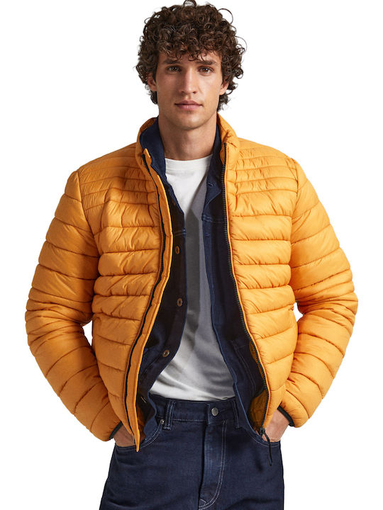Pepe Jeans Winter Jacket Puffer Yellow