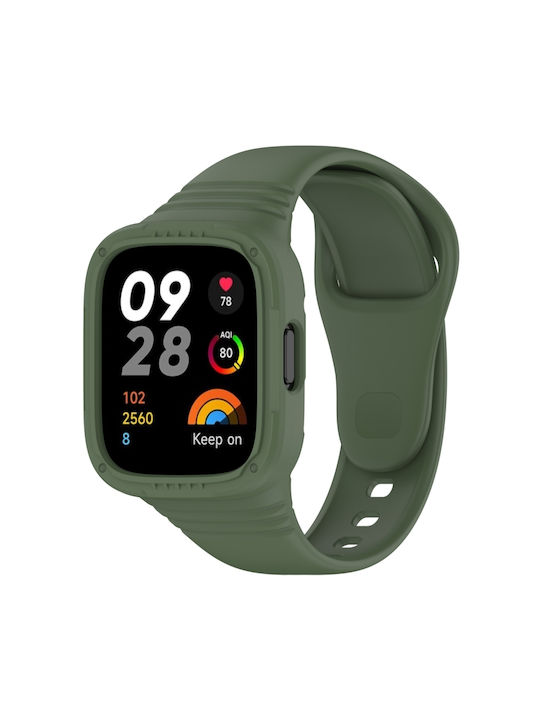 Integrated Strap Silicone Green (Redmi Watch 3)