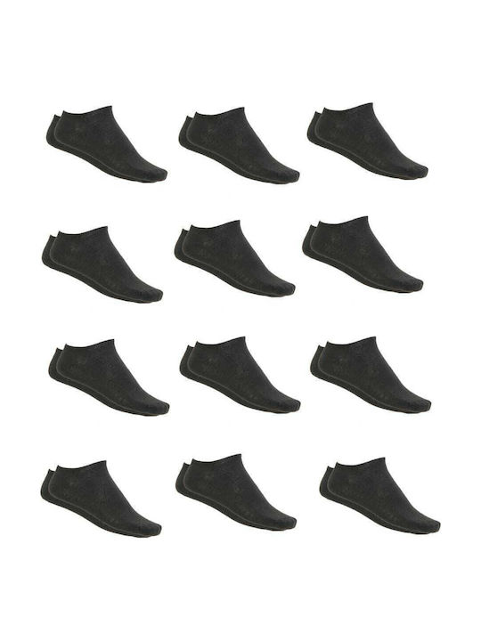 Vtex Socks Κάλτσες Μαύρες 12Pack