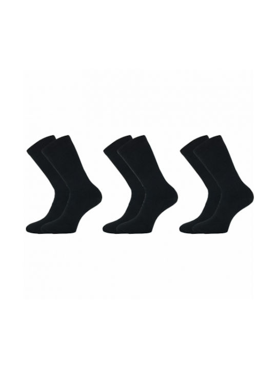 Vtex Socks Bărbați Șosete Negre 3Pachet