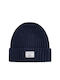 Pepe Jeans Kids Beanie Knitted Navy Blue