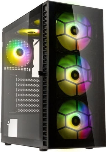 Vengeance HF-V6 Kolink Edition Gaming Desktop PC (Ryzen 5-5500/16GB DDR4/512GB SSD/Radeon RX 6600/No OS)