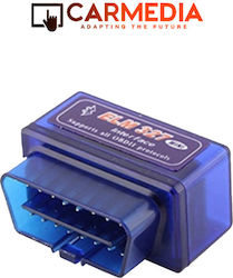 Carmedia Διαγνωστικό Αυτοκινήτου OBD 2 με Bluetooth