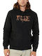 Cienega Sasquatch Ανδρική Ζακέτα Fleece με Κουκούλα Μαύρη