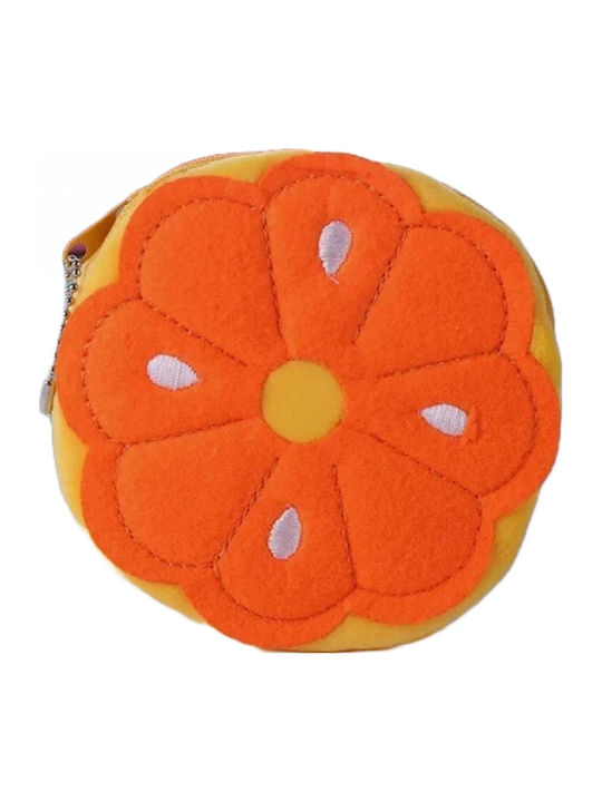TakTakBaby Kids Wallet with Zipper Orange
