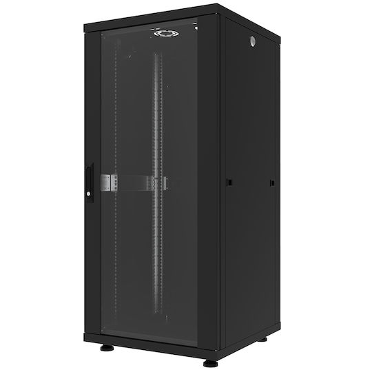 Canovate Επιδαπέδια Καμπίνα Rack 26U 60x80cm Μαύρο CSN-U-9-2668A