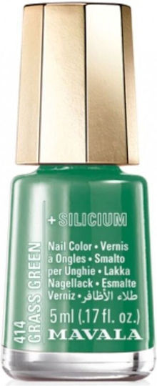 Mavala Switzerland Color Vibe Glossy Nagellack 414 Gras Grün 5ml