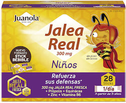 Juanola Royal Jelly for Energy, Immune System Boost, Hair, Skin & Nails 28 sachets