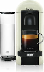 Krups Pod Coffee Machine for Capsules Vertuo Beige