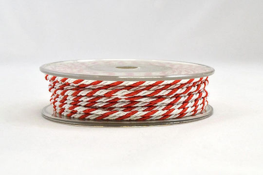 LiebeQueen Șiret Rotund Roșu 3mm x 18m