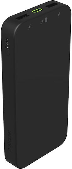 Mophie Powerstation 2023 10000mAh 20W с USB-A изходен порт и USB-C изходен порт Черна