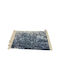 InTheBox Teppich Rechteckig Synthetisch,Polyester/Cotton/Leather Blue