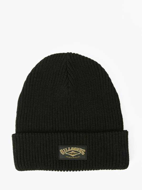 Adiv Rockies Beanie Unisex Σκούφος Πλεκτός σε Μαύρο χρώμα