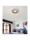 Atman Kids Single Ceiling Light E27 Captain America Blue 80W 51cm