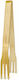 Kikkerland Bamboo Salad Tweezer