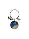 Scans Keychain Metallic Blue