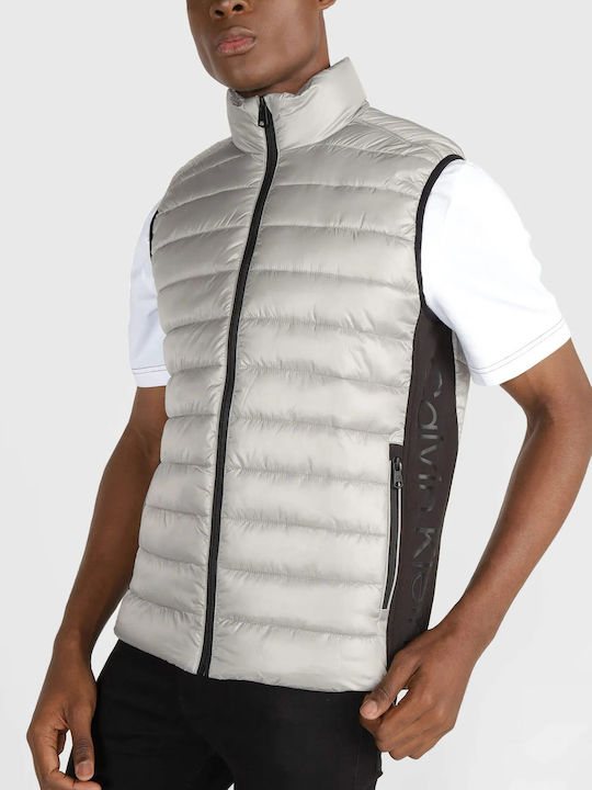 Calvin Klein Sleeveless Jacket Waterproof Grey.
