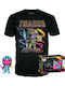 Funko Pop! Tees Marvel: Marvel - Ediție Specială Lumina Neagră Infinity