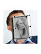 Mikamax PIN ART XL Pin Art for Office Decor Accessories made of Plastic 3x3x15cm in Black Color