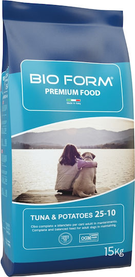 Cennamo BioForm SuperPremium Adult 25-10 15kg Dry Food for Adult Medium & Large Breed Dogs with Potatoes and Tuna