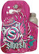 Smash Geantă Izotermică de Prânz de Mână pentru Școală Roz 15 x 8 x 29.5cm