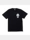 HUF T-shirt Bărbătesc cu Mânecă Scurtă Negru