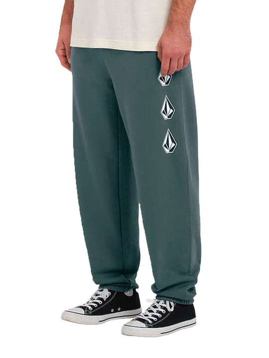 Volcom Iconic Stone Fleece Sweatpants with Elas...