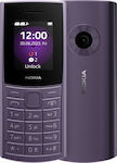 Nokia 110 (2023) Dual SIM Mobile Phone with Buttons Arctic Purple