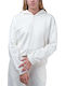 Women's Sweatshirt Jacket Hooded Beige