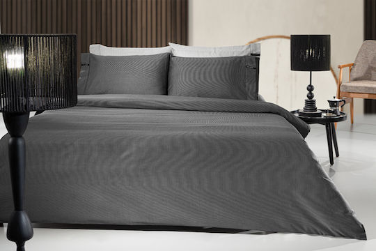 Guy Laroche Кралица 160x200+35см. с Ластик Minimal Черно и бяло Guy Laroche Кралица 160x200+35см. с Ластик Minimal Черно и бяло