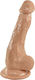 Passion Labs Realistisches Dildo mit Hoden und Saugnapf Fleisch 16cm
