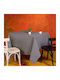 Melinen Tablecloth Cotton Eleonore Anthracite 140x180cm