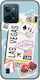 Ticket To Las Vegas Back Cover Silicone Black (Nokia C31Realme C31)