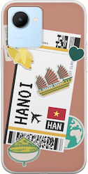 Ticket To Hanoi Back Cover Σιλικόνης Διάφανο (Realme Narzo 50i Prime)
