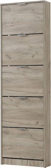 Дървен Обувна рафт Gyda 60x20x182.5см