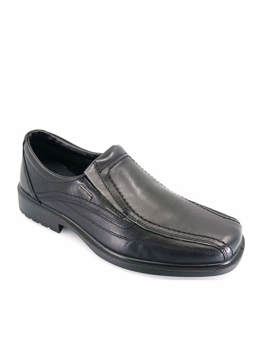 Δερμάτινα Ανδρικά Loafers σε Μαύρο Χρώμα