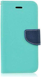 Wallet Synthetic with Strap Magnetic Turquoise (Galaxy S9)