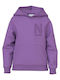 Name It Kids Sweatshirt with Hood Purple