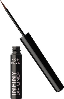 Mon Reve Infiny Dip Waterproof Eye Liner 13 Brown Black 2ml