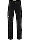 Fjallraven Vidda Pro Men's Hiking Long Trousers Black