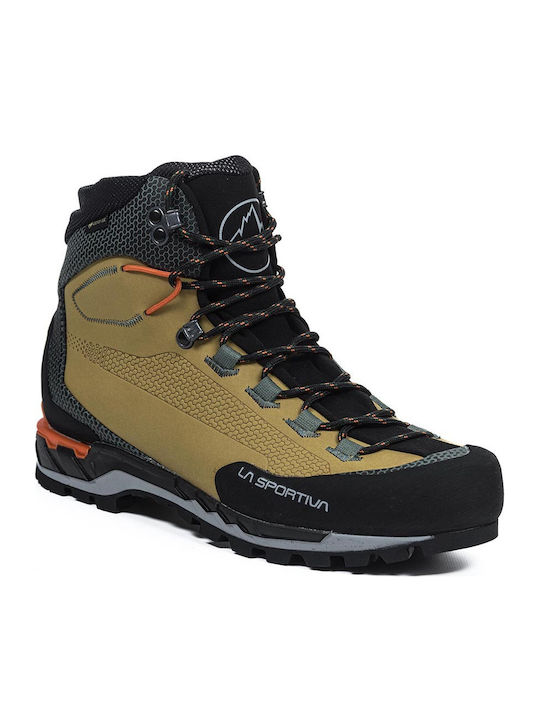 La Sportiva Trango Tech Leather Ανδρικά Ορειβατικά Μποτάκια Αδιάβροχα με Μεμβράνη Gore-Tex Κίτρινα