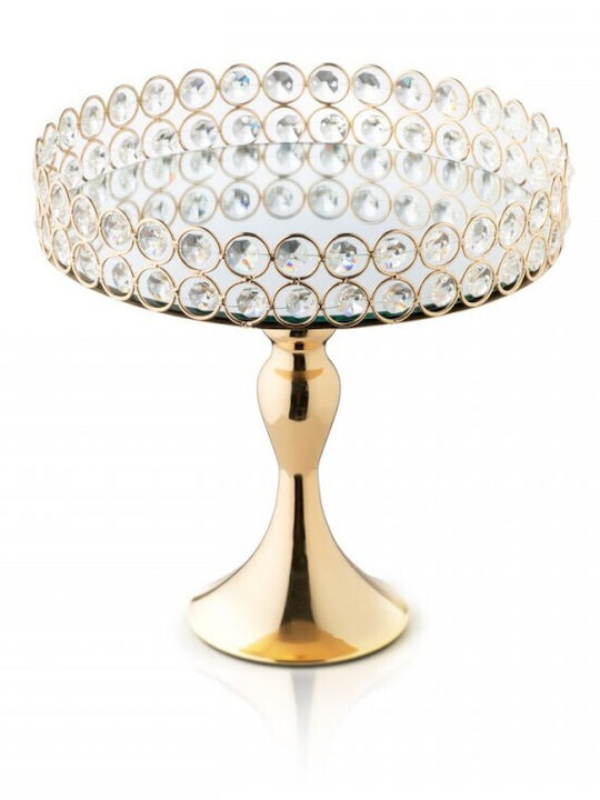 Palma Emporio Cake Stand Gold 25.5x24.5cm