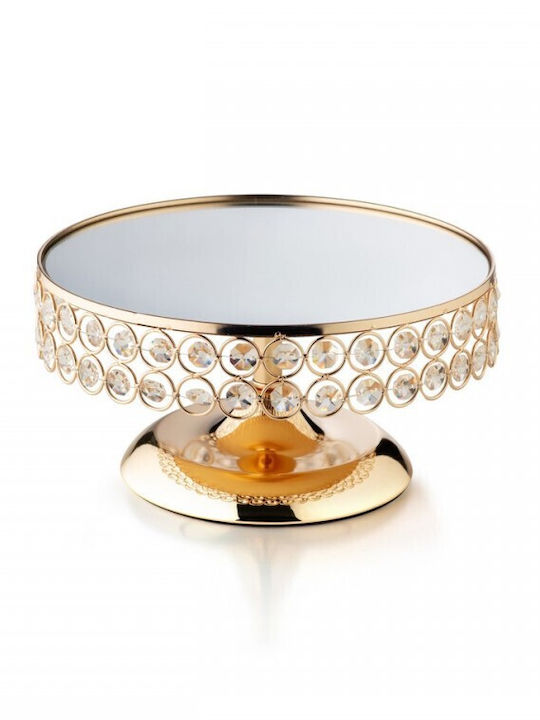 Palma Emporio Cake Stand Gold 30x12.5cm