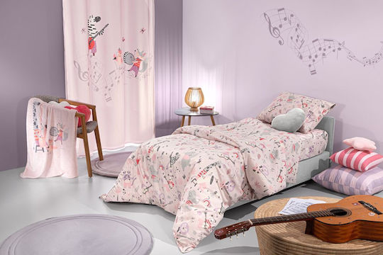 Saint Clair Kids Duvet Cover Single Set Lilac